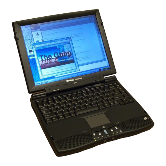 Compaq Presario 1200
Line of laptops produced by Compaq
