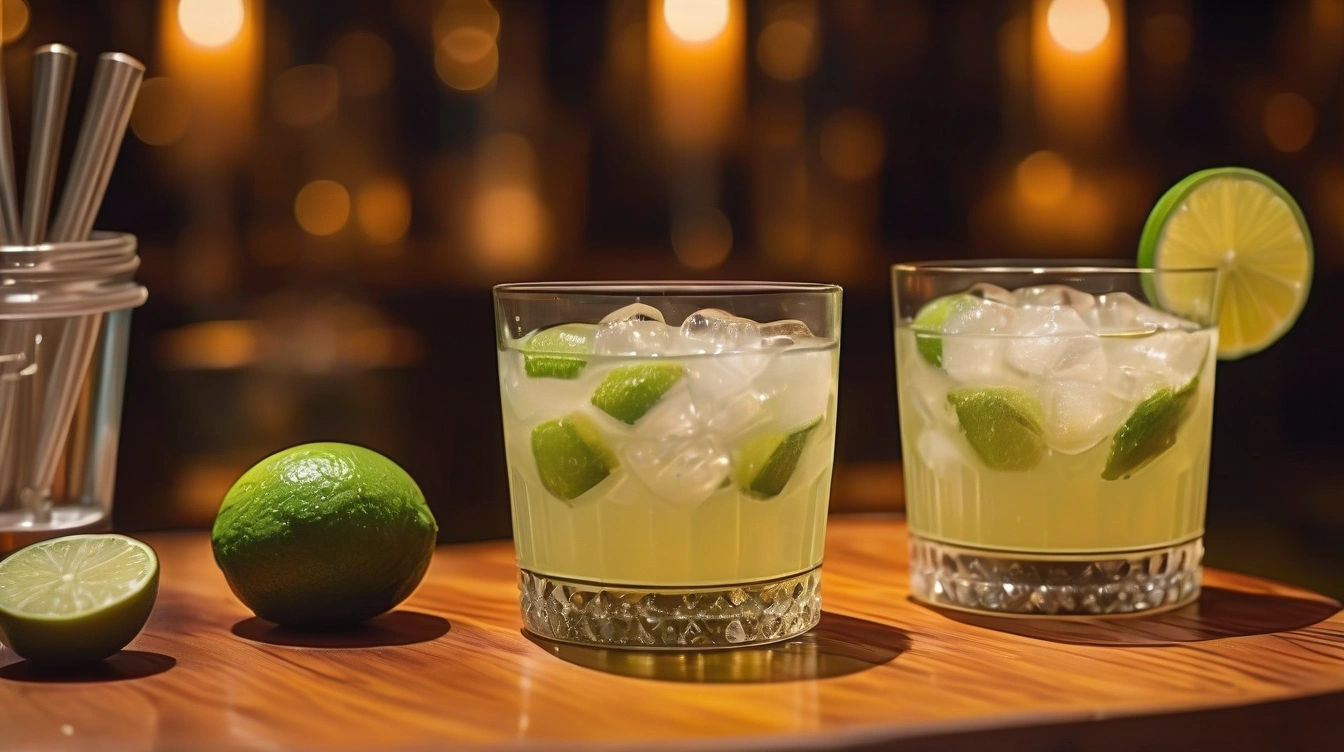 Brazilian caipirinha