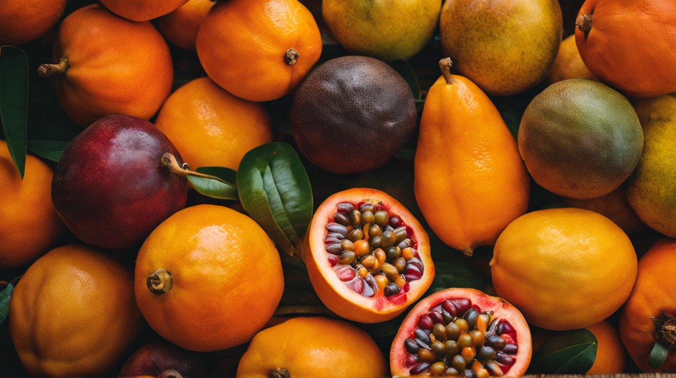 Brazilian tropical fruits