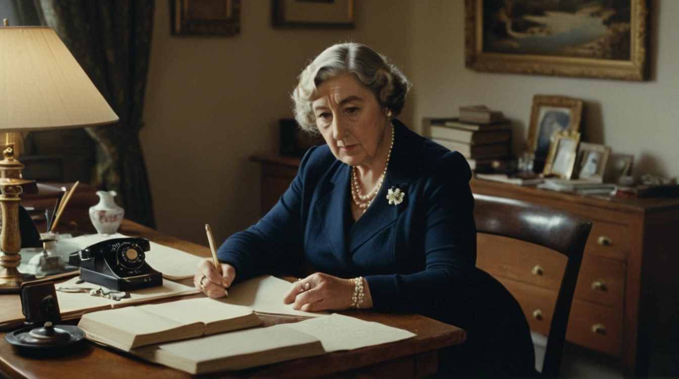Talking to Agatha Christie